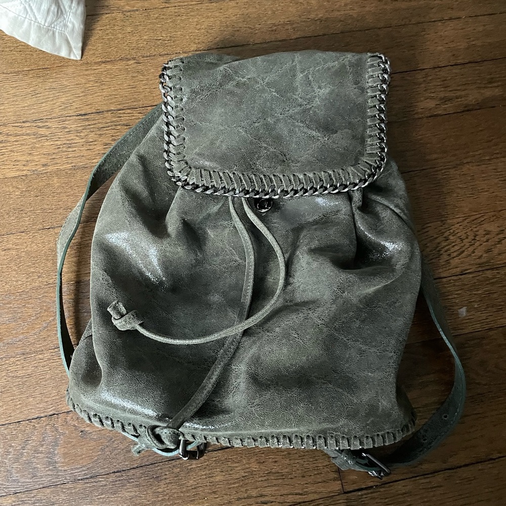 Authentic leather backpack bought in Florence, Italy